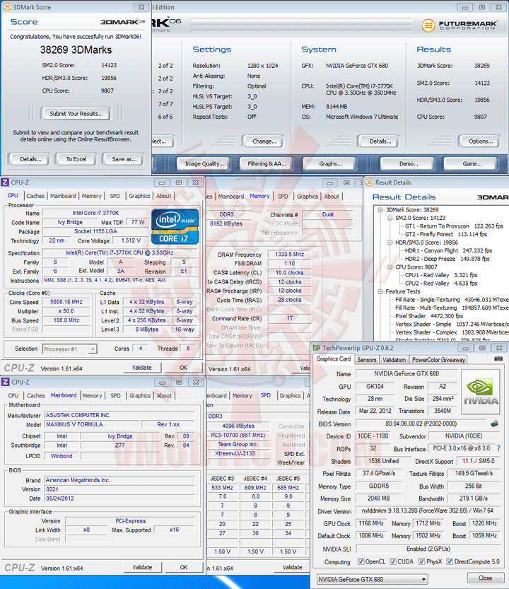 06 ASUS ROG MAXIMUS V FORMULA with 3rd Generation Intel® Core™ i7 3770K Retail Box