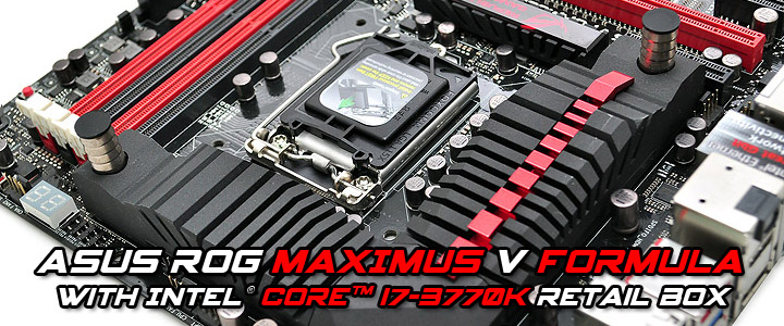 asus rog maximus v formula ASUS ROG MAXIMUS V FORMULA with 3rd Generation Intel® Core™ i7 3770K Retail Box