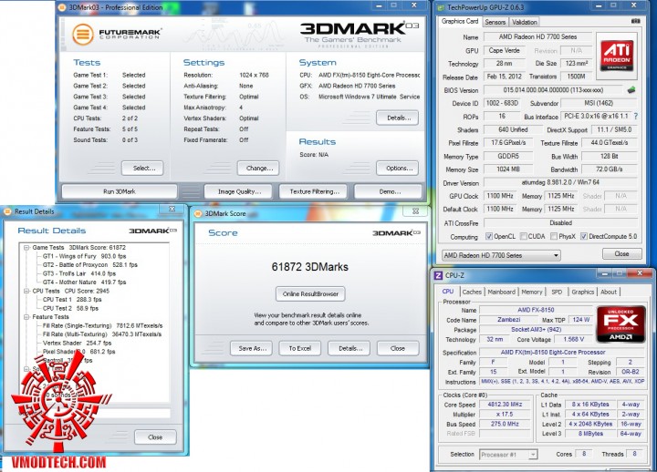 03 720x518 MSI R7770 Power Edition With AMD FX 8150 Bulldozer 