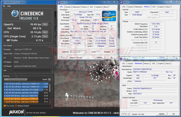 c115 ASUS P8Z77 V PREMIUM Motherboard Review