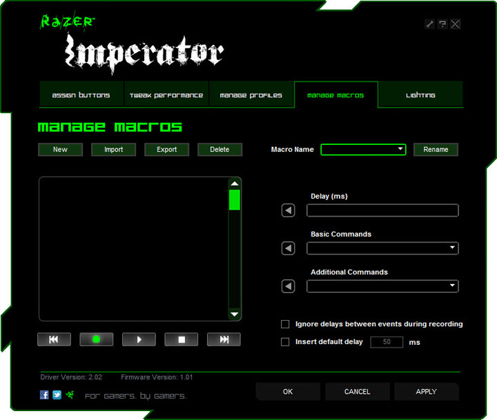 d RAZER IMPERATOR The Ergonomic Gaming Mouse