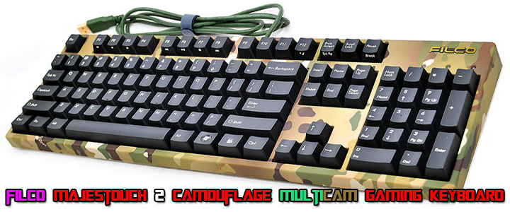 filco majestouch 2 camouflage multicam gaming keyboard Filco Majestouch 2 Camouflage Mechanical Keyboard