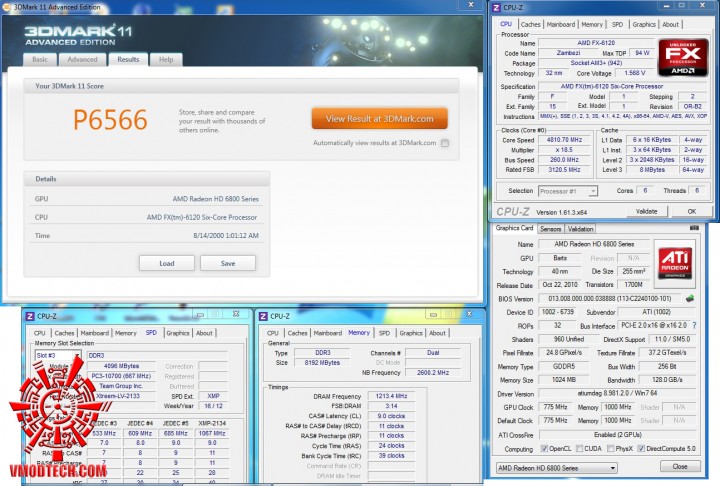 3dmark11 oc 720x486 AMD FX 6000 Series New model Review