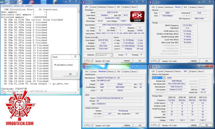 superpi32 oc 720x431 AMD FX 6000 Series New model Review
