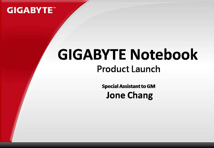 slide0 บรรยากาศงานเปิดตัว GIGABYTE EXTREME ULTRABOOK & GAMING NOTEBOOK