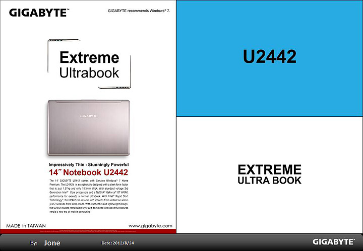 slide3 บรรยากาศงานเปิดตัว GIGABYTE EXTREME ULTRABOOK & GAMING NOTEBOOK