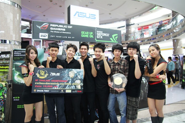 asus pic 720x480 เอซุส เดินหน้าสนับสนุนการแข่งขันเกมออนไลน์ GG E Sport Champion League 2012 Powered by ASUS มอบรางวัลแก่ทีมชนะเลิศเกม Special Force 