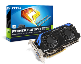 image003 MSI GTX 660 Ti Power Edition Graphics Card ที่มาพร้อมกับ Triple Overvoltage และ Enhanced PWM Design ที่เพิ่มศักยภาพในการโอเวอร์คล๊อกมากขึ้น 18.2 %