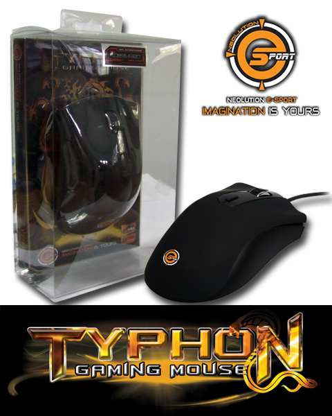 neo typhon 1 New Gaming Mouse NeoES TYPHON ปราดเปรียว..ดุดัน..ดุจ อสรพิษ