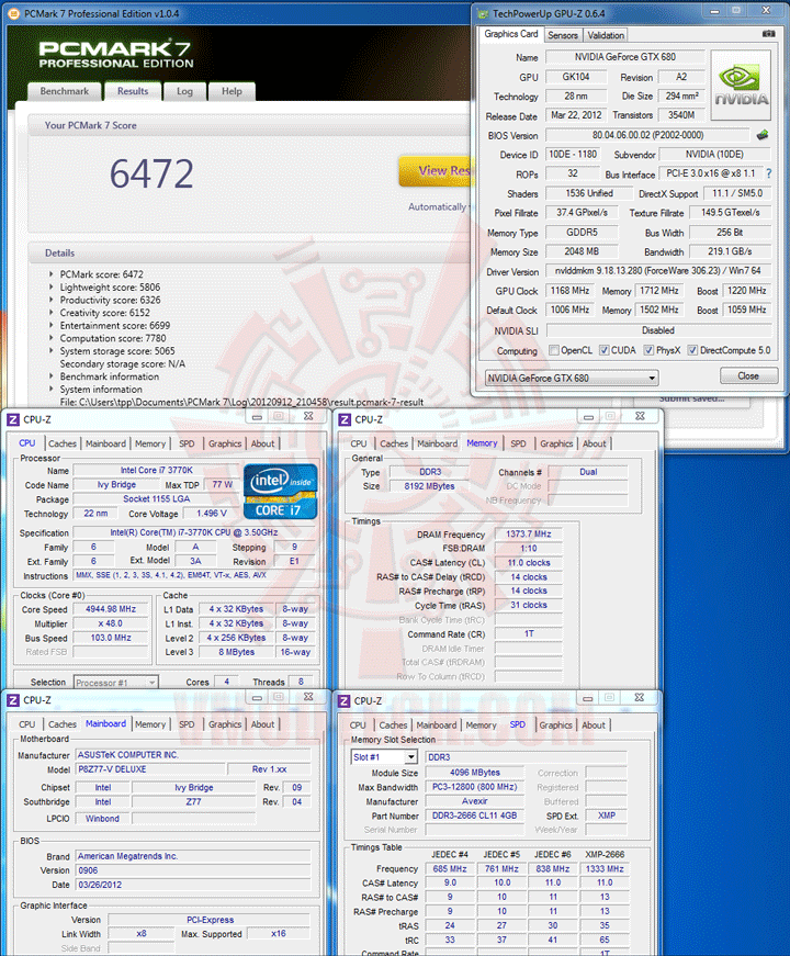 pcm7 ASUS P8Z77 V DELUXE Motherboard Review