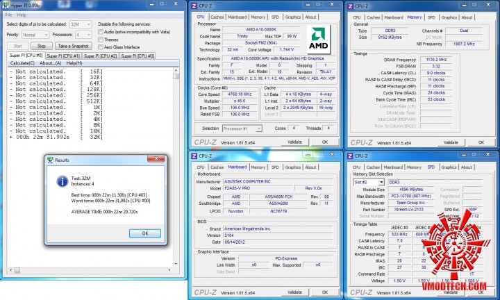 hyperpi32 2 720x432 ASUS F2A85 V PRO AMD FM2 Motherboard Review