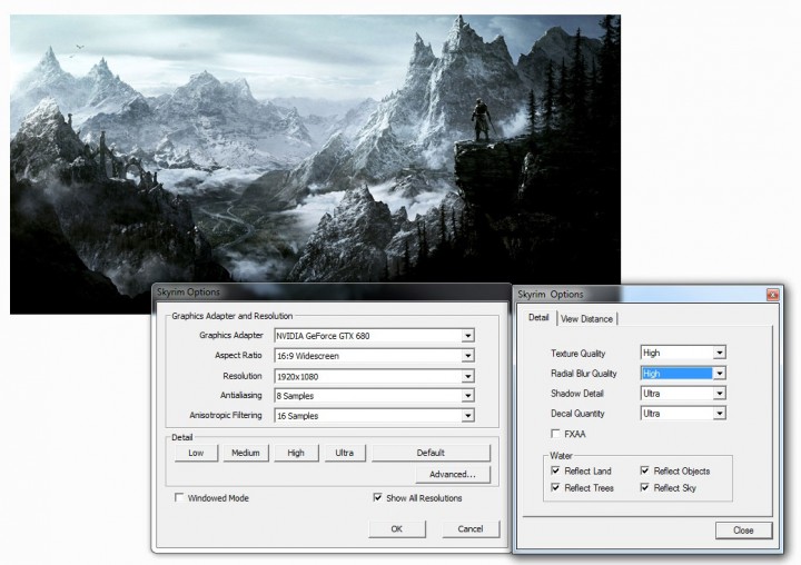 skyrim1 720x508 ASUS GTX 660TI DirectCU II TOP