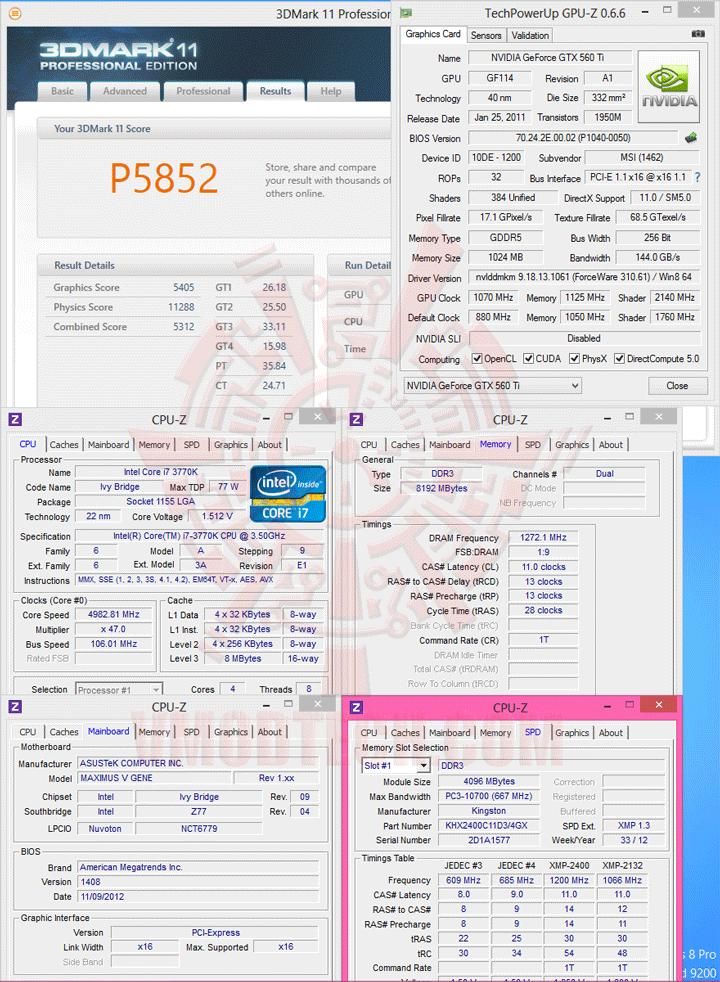 11 Kingston HyperX Predator DDR3 2400MHz CL11 8GB Kit Review