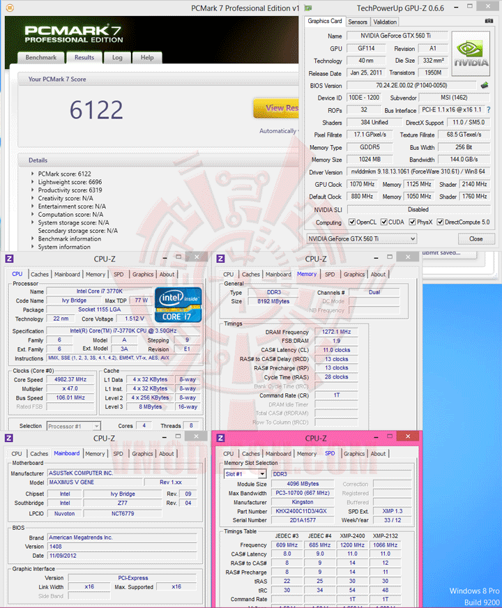 pcm7 Kingston HyperX Predator DDR3 2400MHz CL11 8GB Kit Review