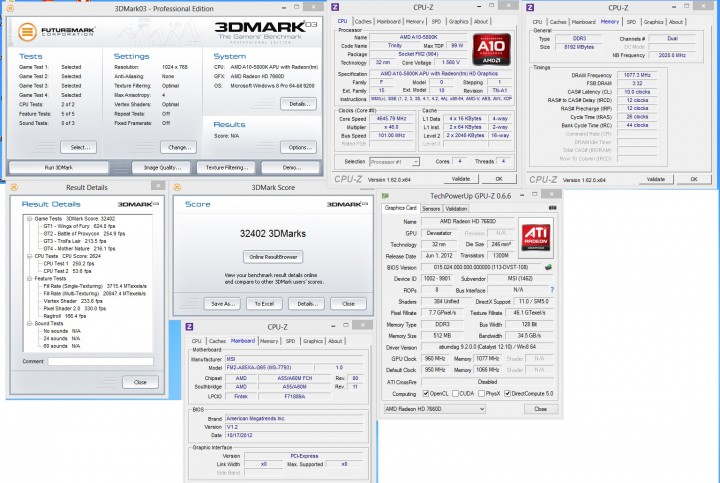 3dmark03 720x483 MSI FM2 A85XA G65