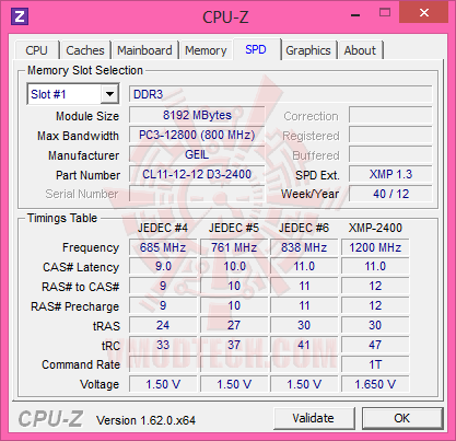 c5 GeIL Frost White EVO VELOCE DDR3 2400MHz CL11 16GB Kit Review