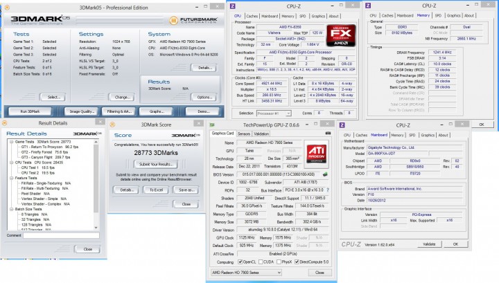 3dmark05 720x409 PowerColor DEVIL13 HD7990 6GB GDDR5 Review on AMD FX 8350 Vishera 