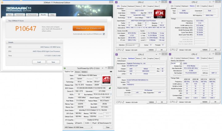 3dmark11 720x424 G.SKILL RipjawsX F3 2133C9D 16GXH With AMD FX 8350