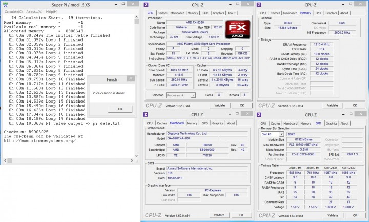 superpi1mb 720x433 G.SKILL RipjawsX F3 2133C9D 16GXH With AMD FX 8350