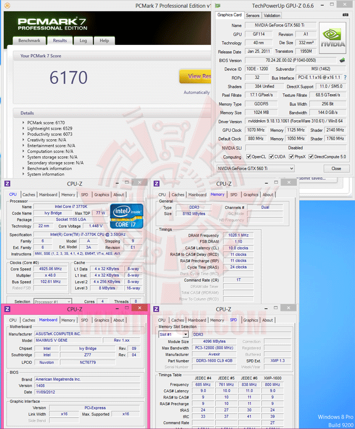 pcm7 AVEXIR CORE SERIES  AVD3U16000904G 2CW  DDR3 1600MHz CL9 8GB Kit Review