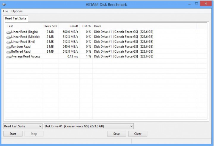 aida64 disk 720x494 CORSAIR Force Series™ GS  240GB SATA 3 6Gb/s Solid State Hard Drive