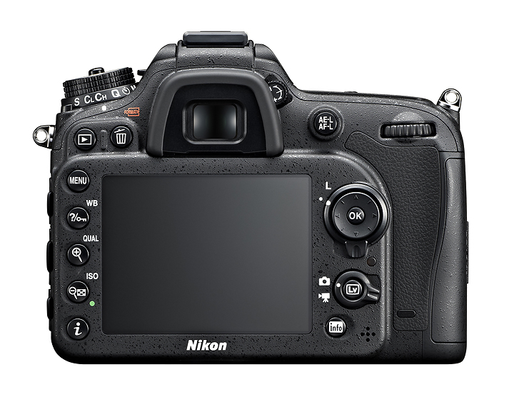 d7100 back NIKON D7100 DX Flagship สำหรับช่างภาพแนวแอ๊คชั่นและกีฬา