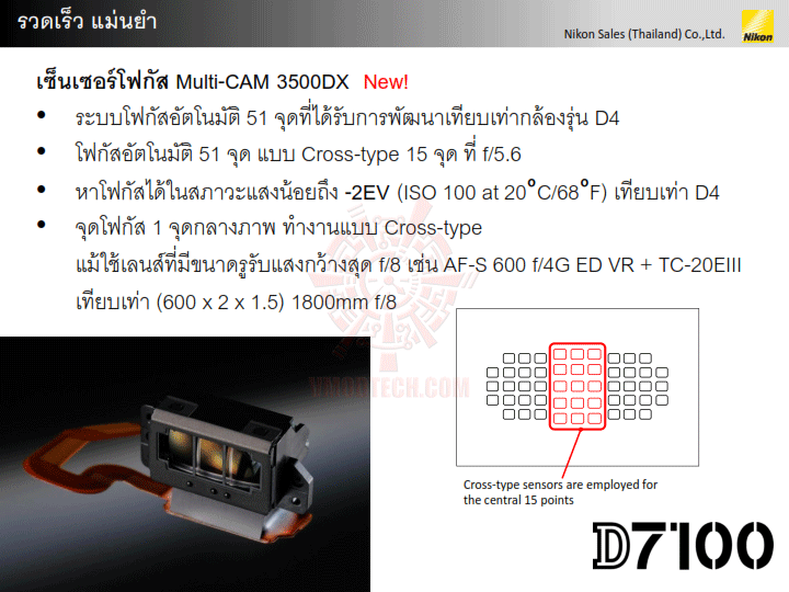 d7100 presentation v1 010 NIKON D7100 DX Flagship สำหรับช่างภาพแนวแอ๊คชั่นและกีฬา