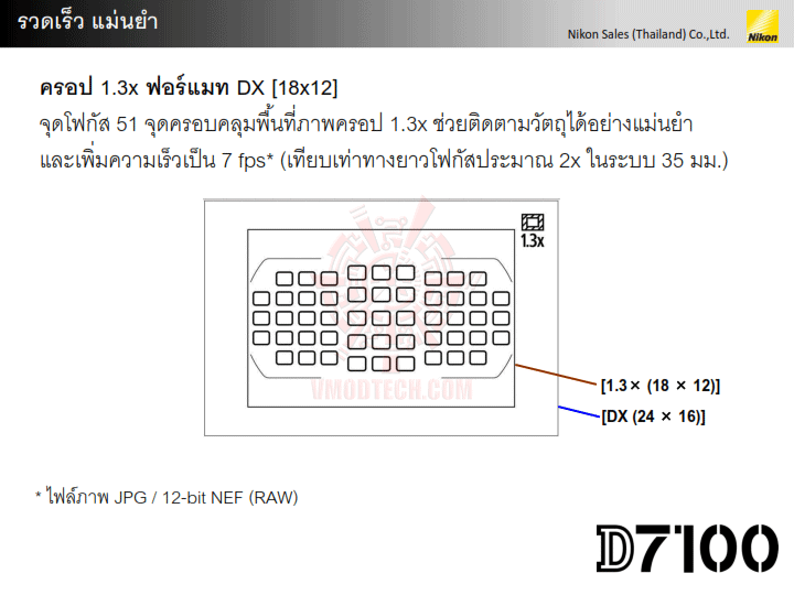 d7100 presentation v1 013 NIKON D7100 DX Flagship สำหรับช่างภาพแนวแอ๊คชั่นและกีฬา