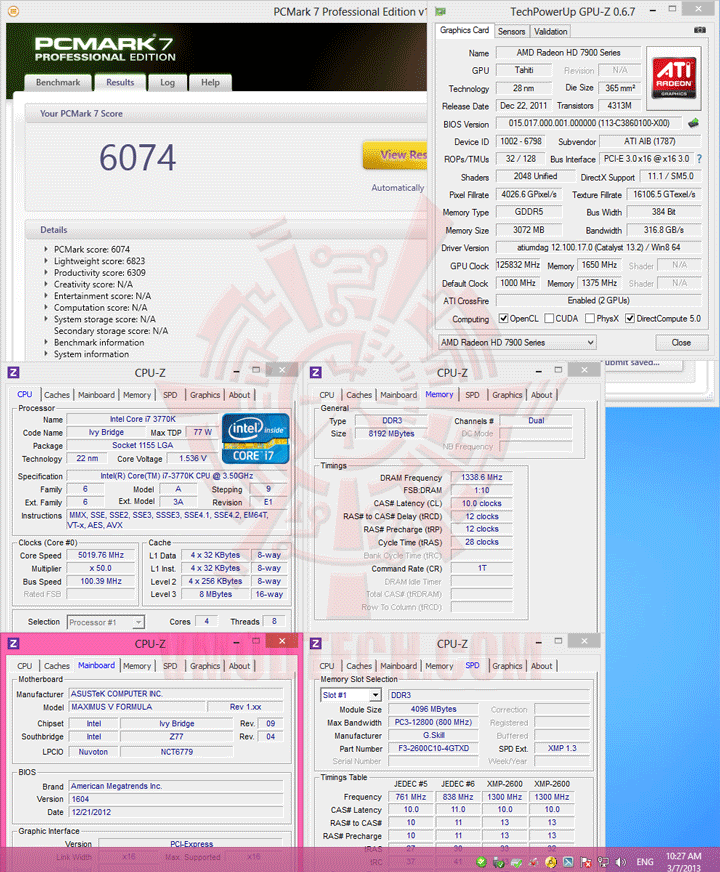 pcm7 msi Z87 MPOWER MAX motherboard review