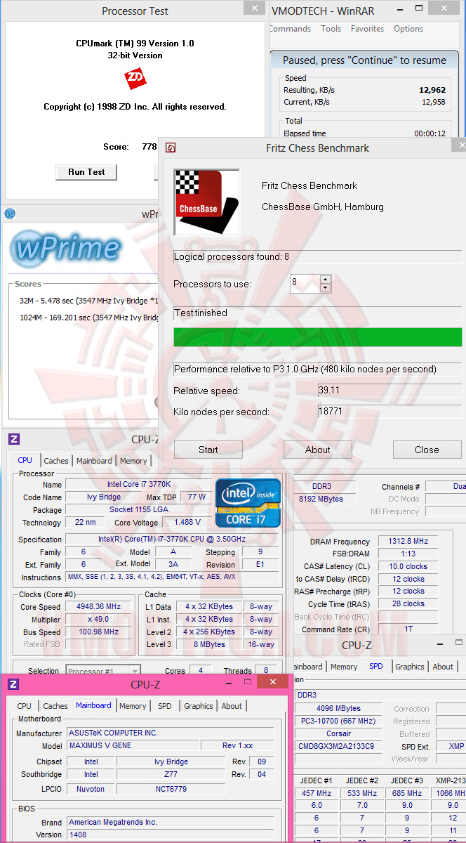 v CORSAIR Dominator Platinum CMD8GX3M2A2133C9 DDR3 2133MHz CL9 8GB Kit Review