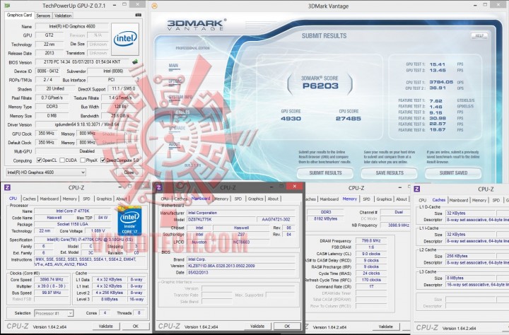 5 31 2013 8 11 40 pm 720x474 Intel Core i7 4770K 4th Generation and INTEL DZ87KLT 75K Review