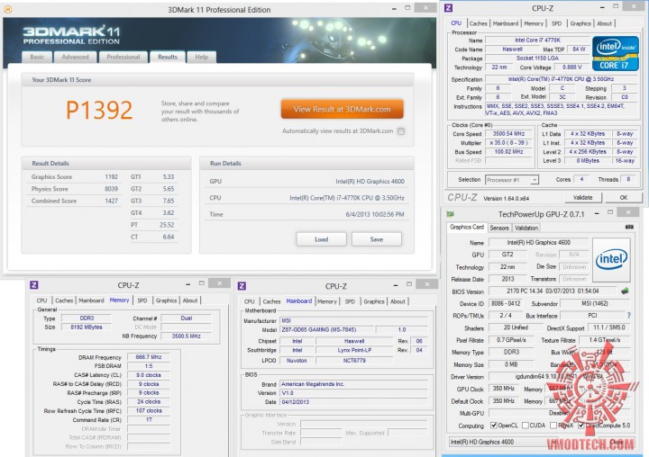 11 df 720x508 Intel Core i7 4770K Haswell HD Graphics 4600 GPU Review 
