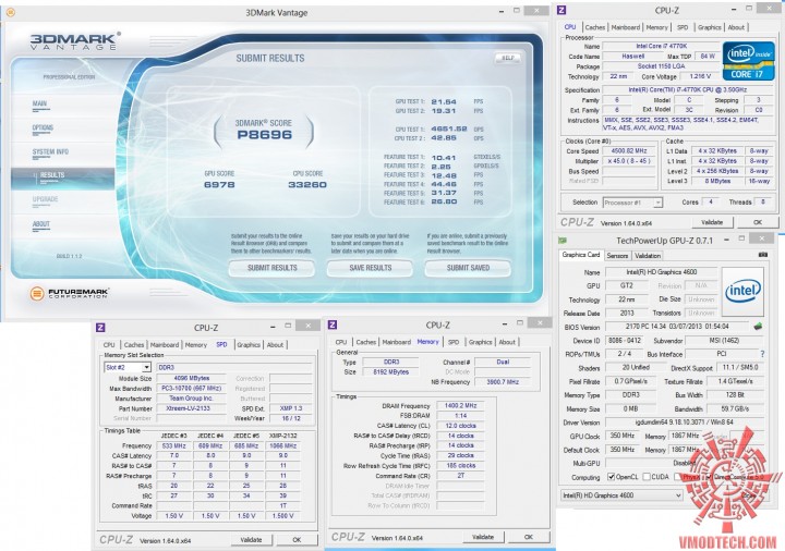 vantage oc 720x506 Intel Core i7 4770K Haswell HD Graphics 4600 GPU Review 