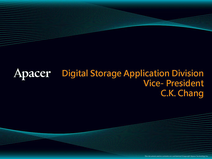 slide3 Computex 2013 : Apacer Booth