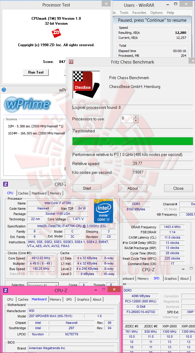 v msi Z87 MPOWER MAX motherboard review