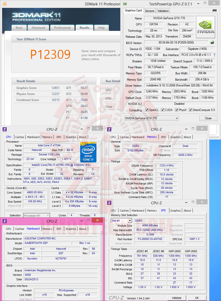 11 ASUS TUF SABERTOOTH Z87 Motherboard Review