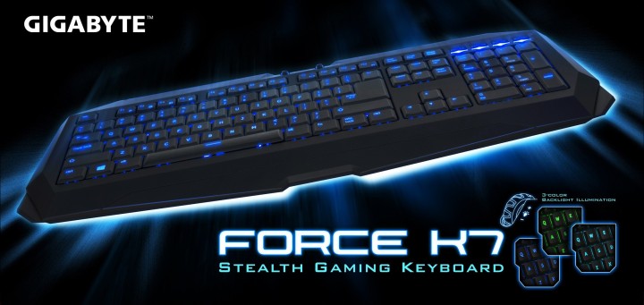 forcek7 en 720x341 GIGABYTE Introduces FORCE K7 Stealth Gaming Keyboard