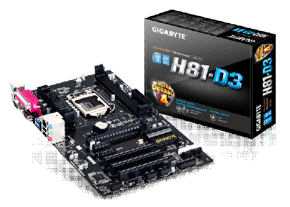 01 GIGABYTE เปิดตัวเมนบอร์ด Intel® H81 Series ที่สุดแห่งความทนทาน เพื่อผู้ใช้งานระบบ Entry Level Platform โดยเฉพาะ