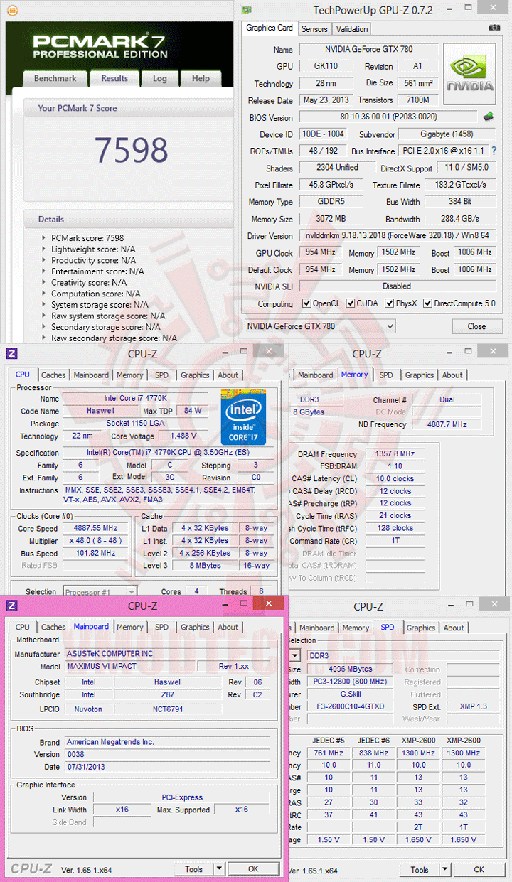 pcm7 ASUS ROG MAXIMUS VI IMPACT Motherboard Review