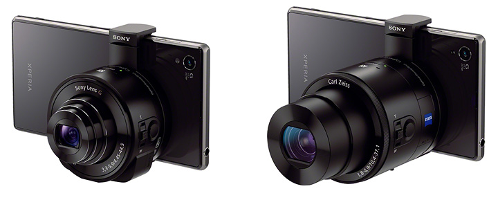 โซนี่ เปิดตัว Cyber-shot™ QX100 และ Cyber-shot™ QX10  กล้องดิจิตอลคอมแพครูปแบบใหม่สไตล์เลนส์  เน้นการใช้งานคู่กับสมาร์ทโฟนได้อย่างลงตัว