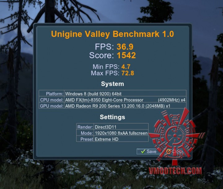 valley oc1 720x610 AMD RADEON R9 270X