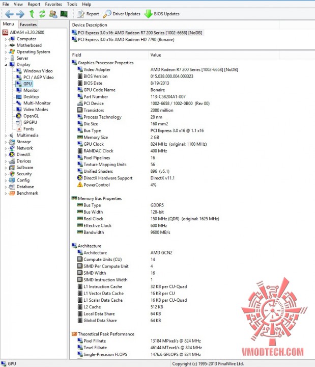 aida64 4 619x720 AMD RADEON R7 260X & AMD RADEON HD 7790 Crossfire