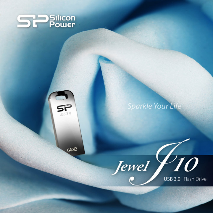 01 SP / Silicon Power ขอแนะนำ เพนไดร์ฟ USB 3.0 “Jewel J10”  ความสมบูรณ์แบบที่ผสานกันได้อย่างลงตัว ระหว่างความสวยงามและเทคโนโลยี