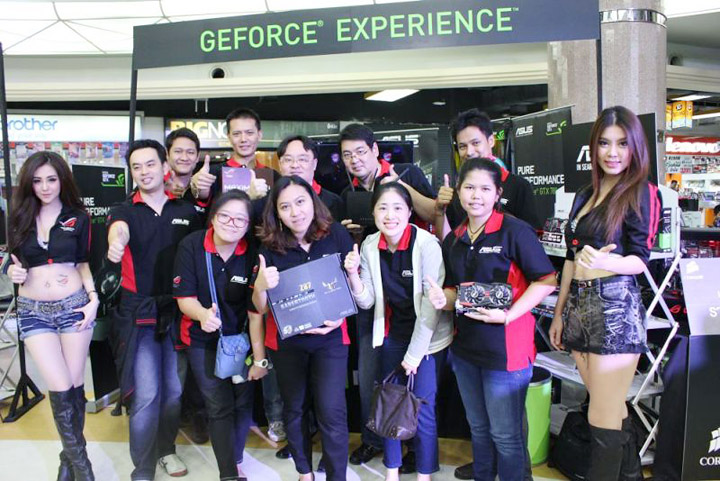 016 เอซุส เข้าร่วมโชว์สุดยอดนวัตกรรมเทคโนโลยี ในงาน NVIDIA DAY 2013 