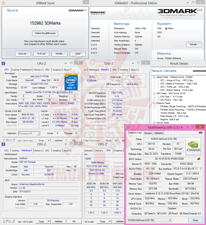 03 4 NVIDIA GeForce GTX 780 Ti ท้าไฝว้ 5 กราฟฟิคการ์ดรุ่นยักษ์