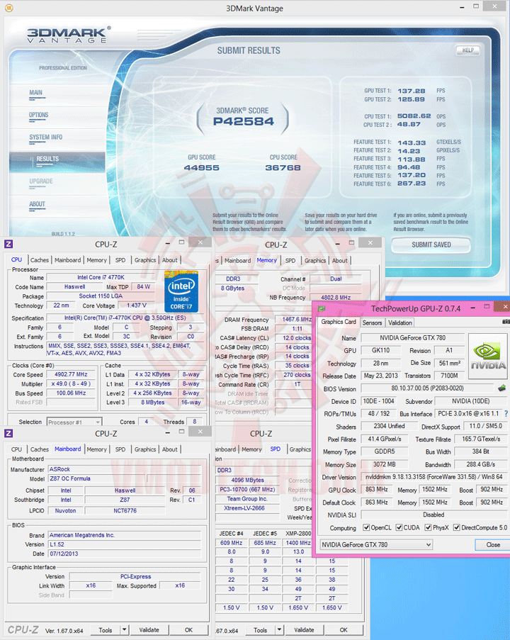 07 3 NVIDIA GeForce GTX 780 Ti ท้าไฝว้ 5 กราฟฟิคการ์ดรุ่นยักษ์