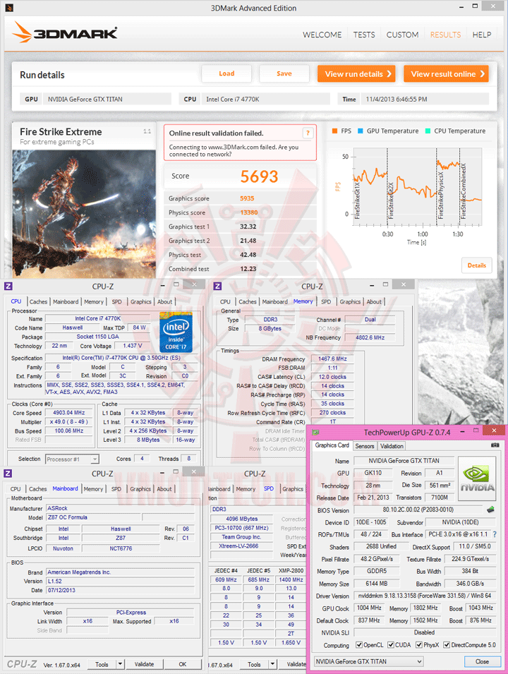 13x 10 NVIDIA GeForce GTX 780 Ti ท้าไฝว้ 5 กราฟฟิคการ์ดรุ่นยักษ์