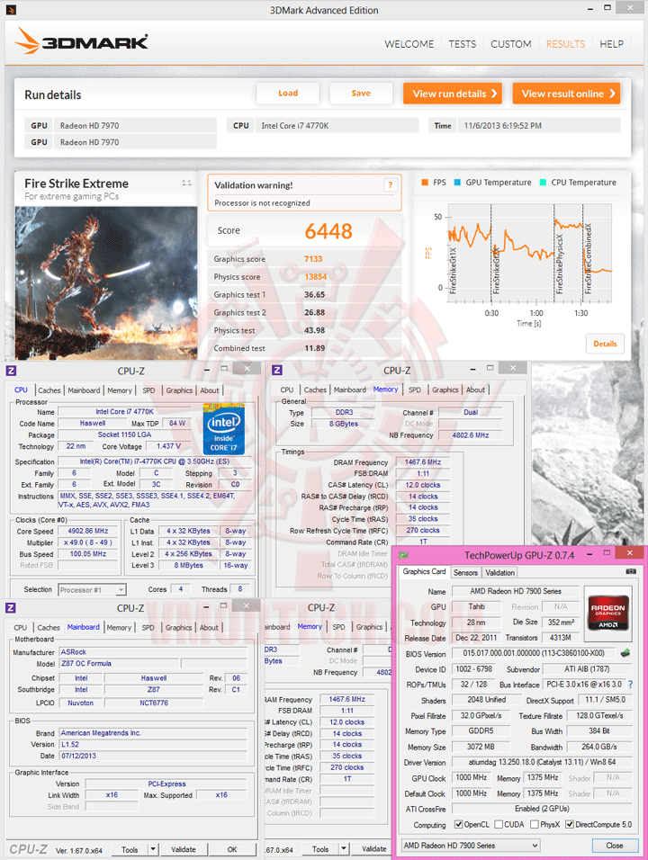 13x 13 NVIDIA GeForce GTX 780 Ti ท้าไฝว้ 5 กราฟฟิคการ์ดรุ่นยักษ์