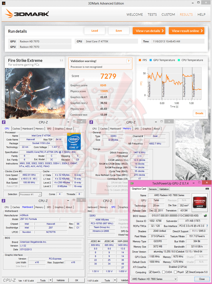 13x 14 NVIDIA GeForce GTX 780 Ti ท้าไฝว้ 5 กราฟฟิคการ์ดรุ่นยักษ์