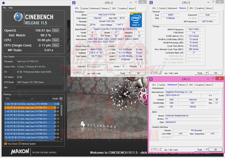 c115 GIGABYTE Z87X UD3H Motherboard Review